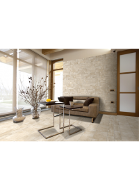 Spatolato Beige / Listello Spatolato<br />Floor - Art. 1035<br />Wall - Art. 3023