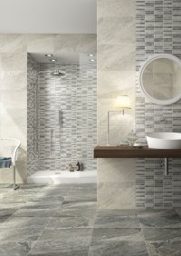 Prisma<br />Floor - Art. 8041<br />Mosaic - Art. 2072 <br />Wall - Art. 7040